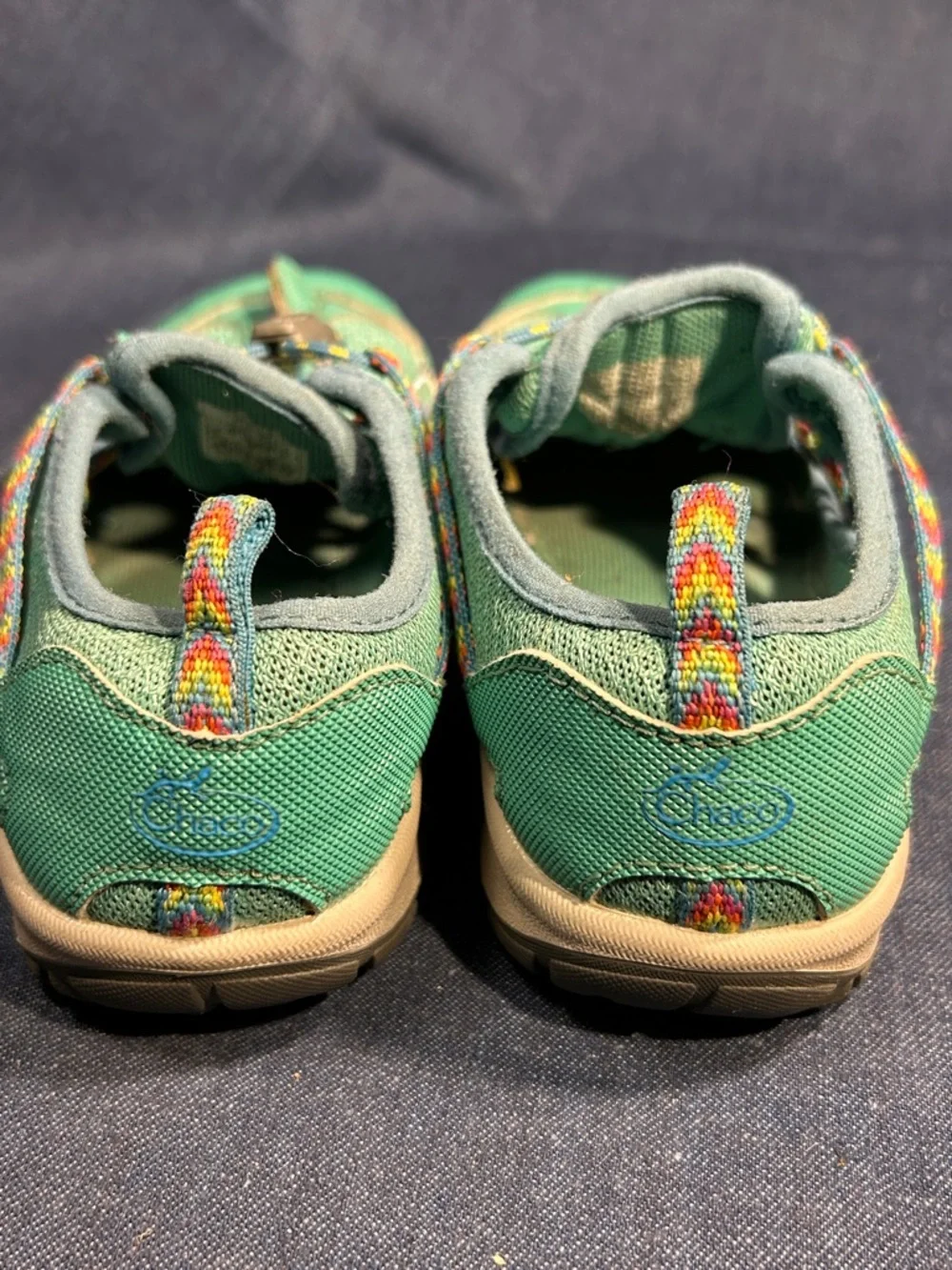 Chaco adjustable slip on shoes